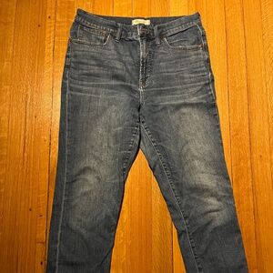 Madewell Perfect Vintage Crop Jean size 31